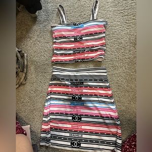 Tankini swim set